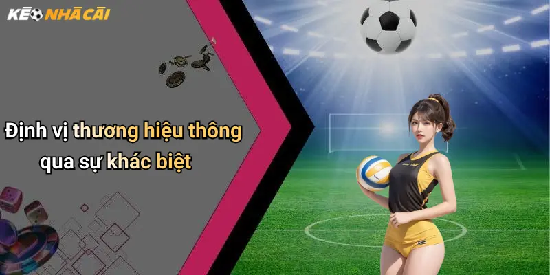Định vị thương hiệu thông qua sự khác biệt