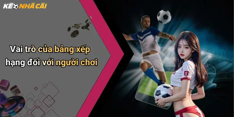 Vai trò của bảng xếp hạng đối với người chơi