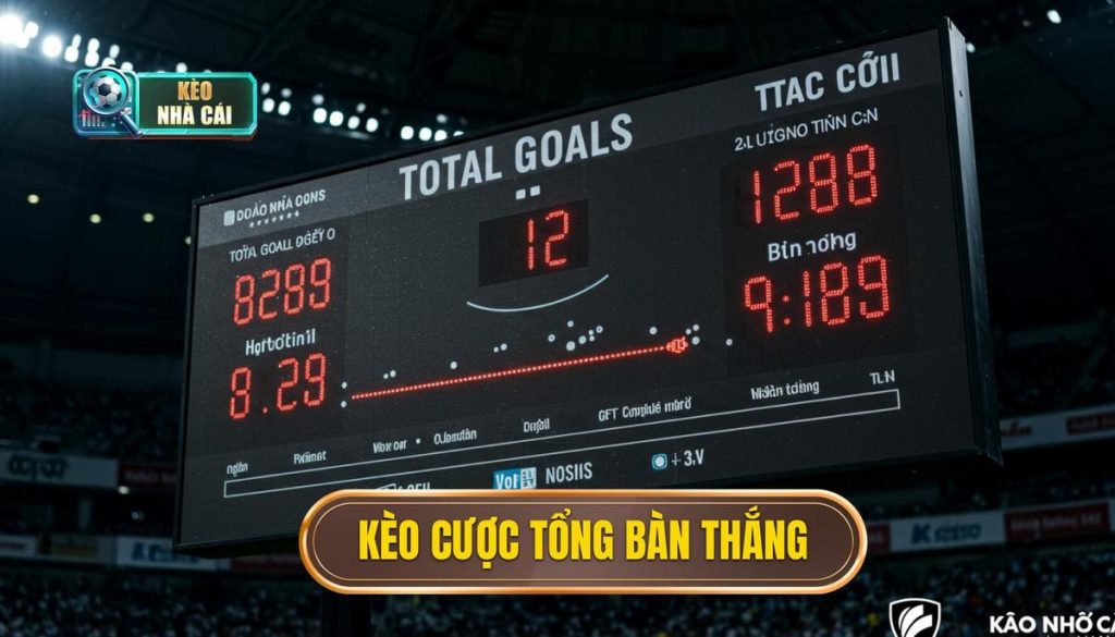 kèo cược tổng bàn thắng