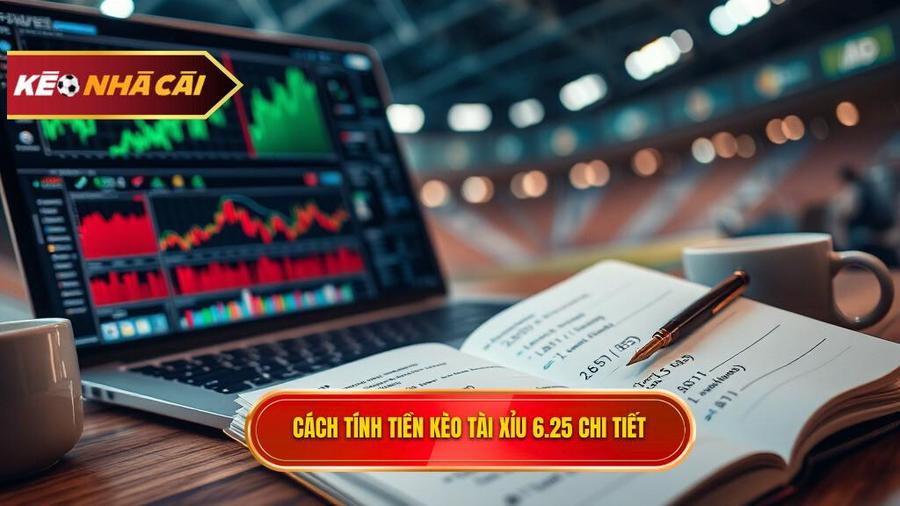 Cách tính tiền chi tiết khi chơi kèo tài xỉu 6.25