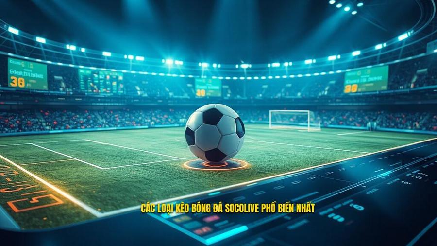 Phân tích các loại kèo bóng đá Socolive phổ biến nhất