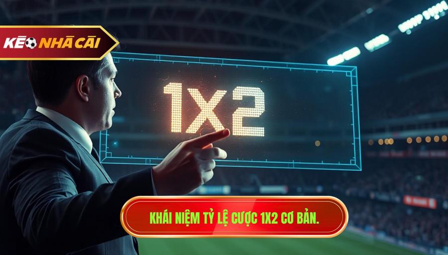 Khái niệm tỷ lệ cược 1x2 cơ bản.