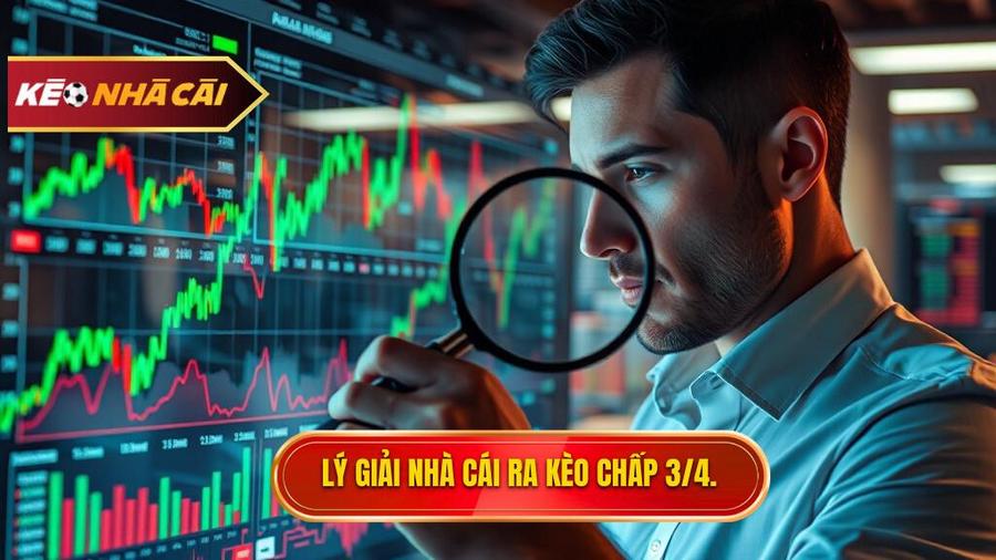 Phân tích chuyên sâu: Tại sao nhà cái đưa ra Kèo chấp 3/4 (0.75)?