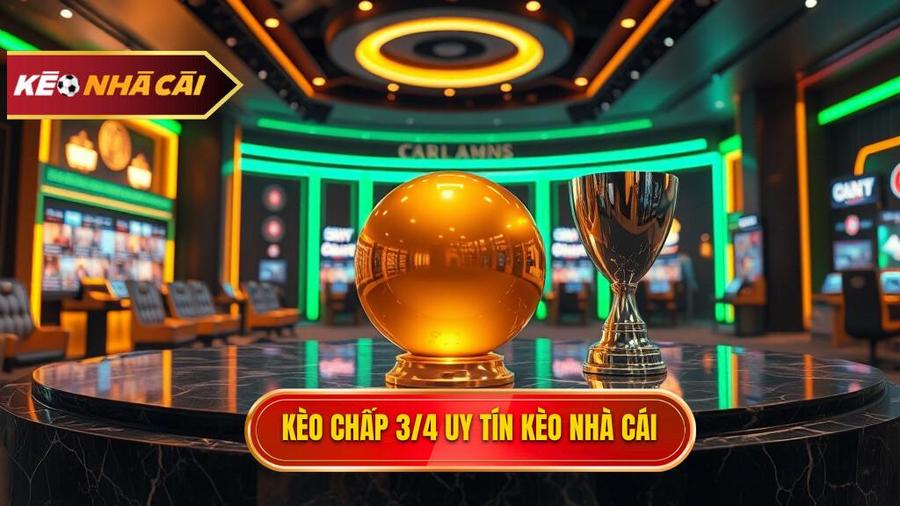 Kèo chấp 3/4 (0.75)
